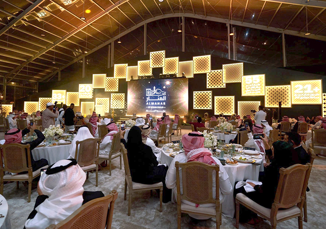 Dignitaries at the ground-breaking ceremony of ALMANAR held in December last year.